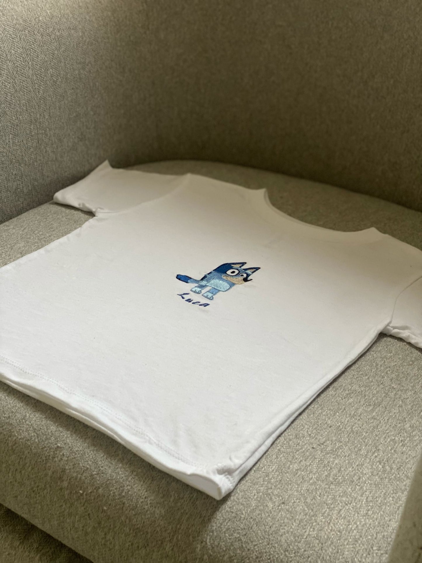 Bluey Embroidered Tshirt