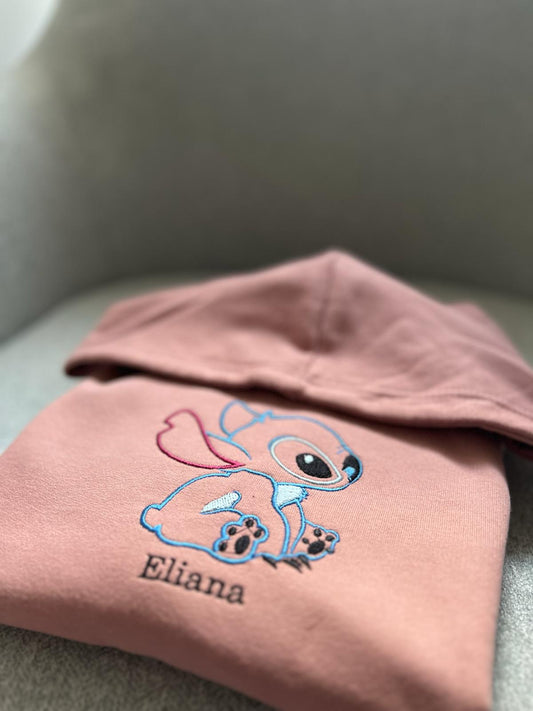 Stitch Embroidered Hoodie