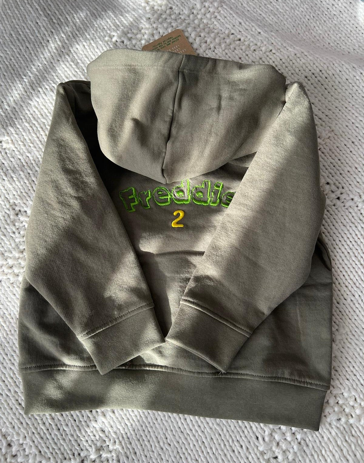 Kids Birthday Embroidered Hoodie