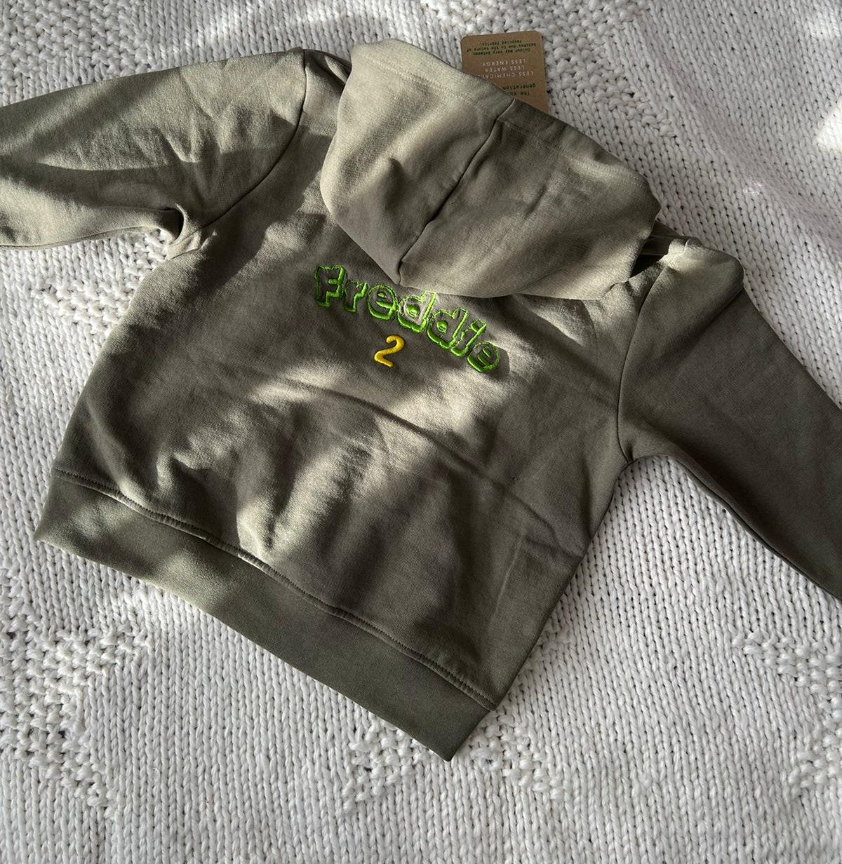 Kids Birthday Embroidered Hoodie