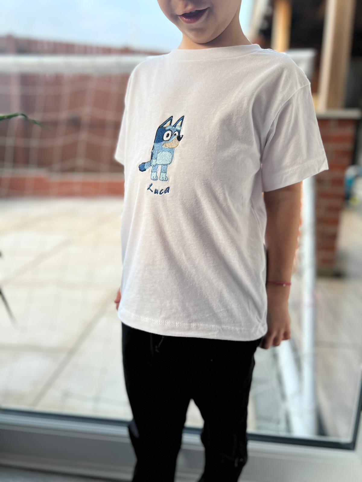 Bluey Embroidered Tshirt