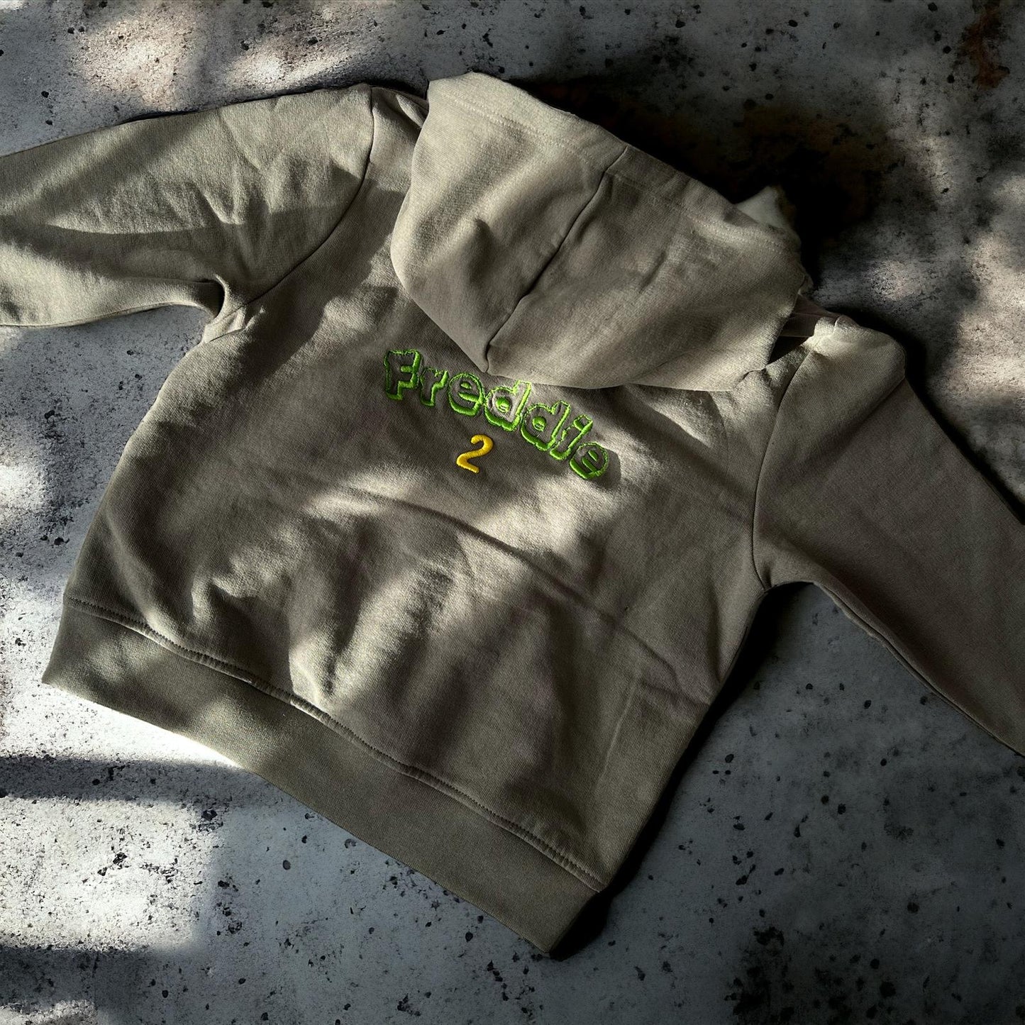 Kids Birthday Embroidered Hoodie