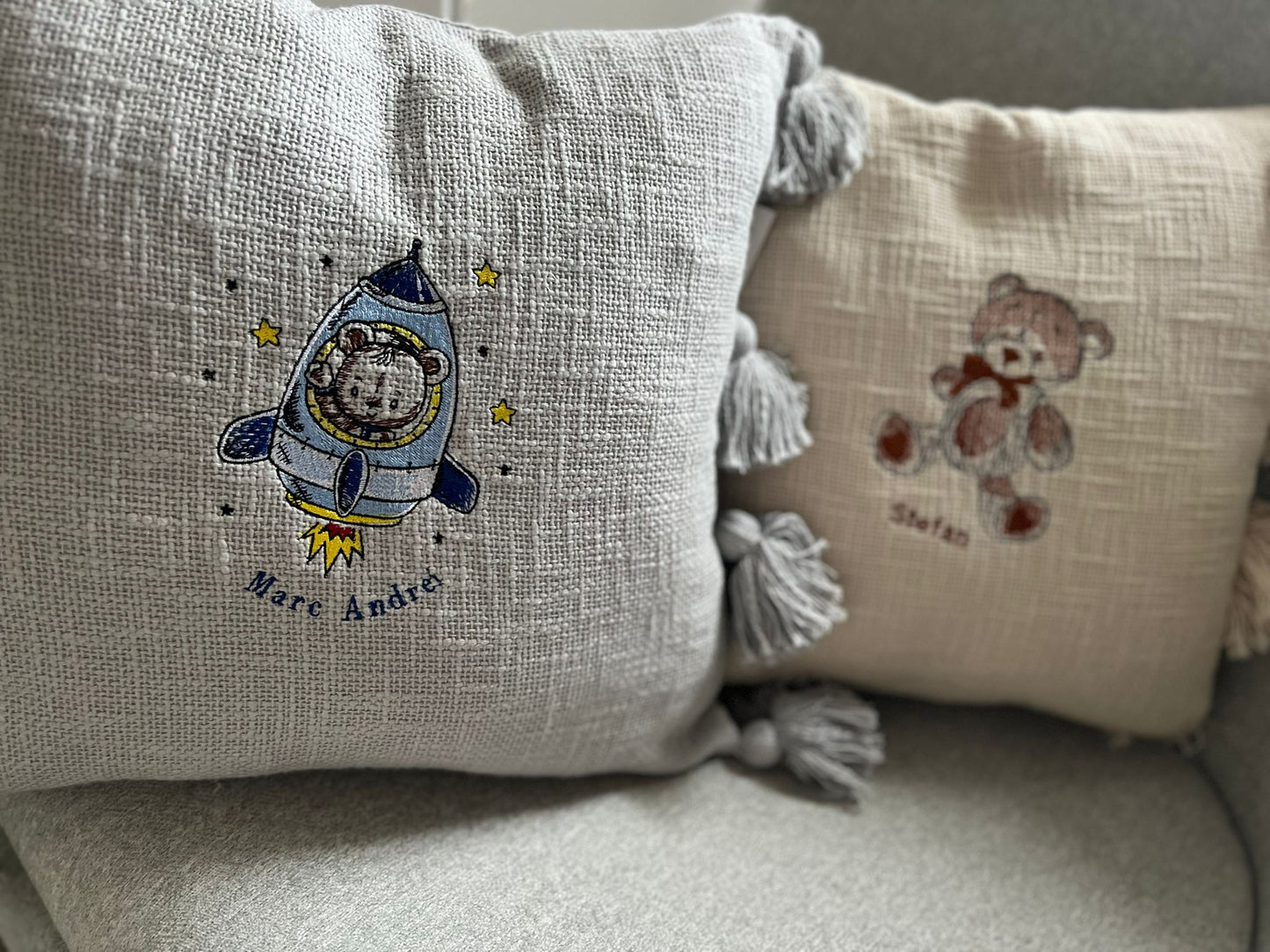 Personalised Embroidered Pillows