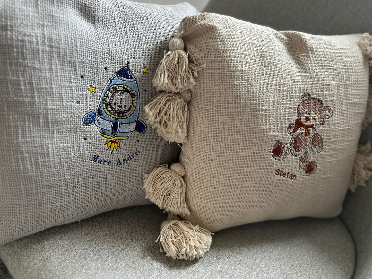 Personalised Embroidered Pillows