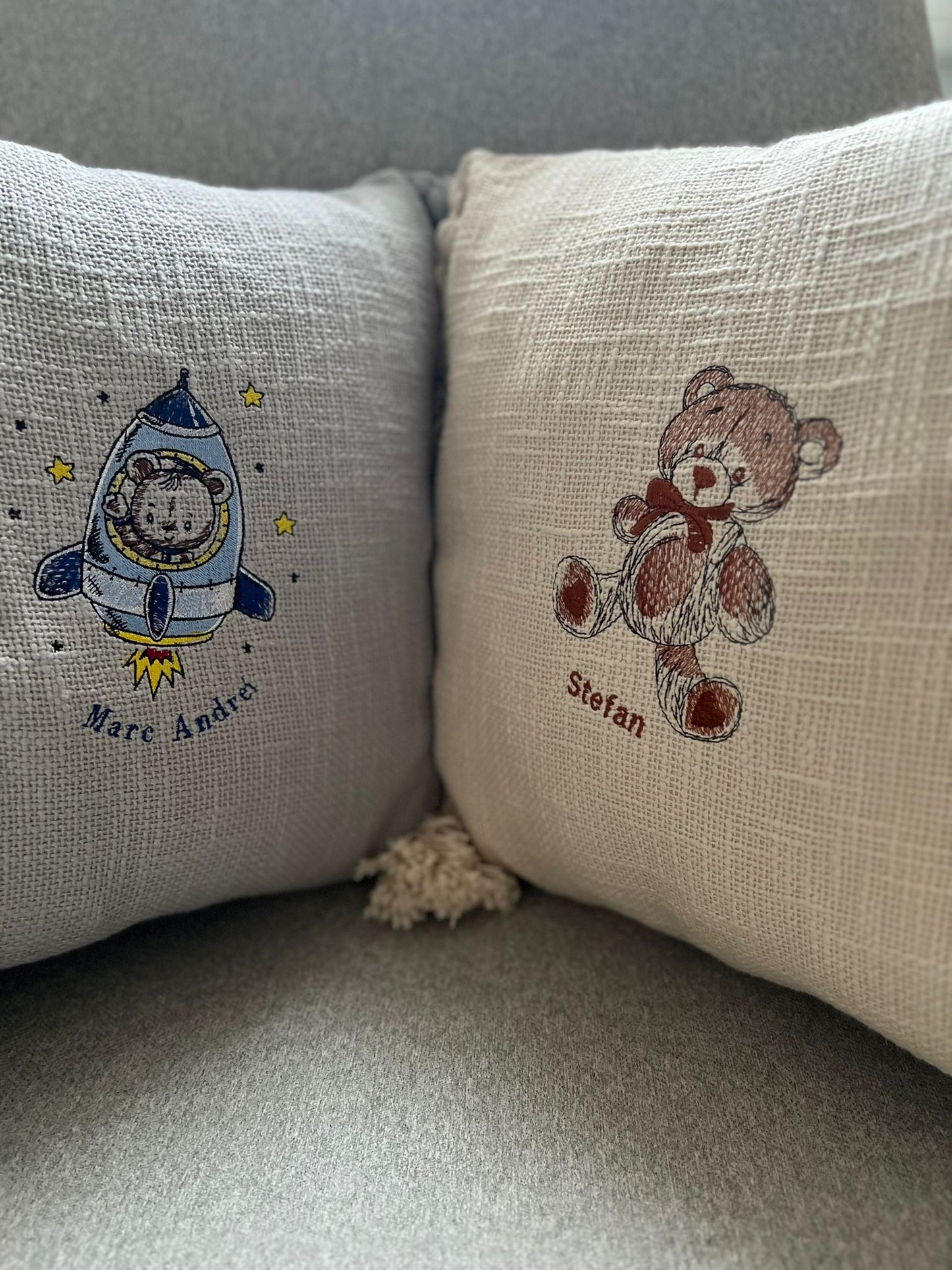 Personalised Embroidered Pillows